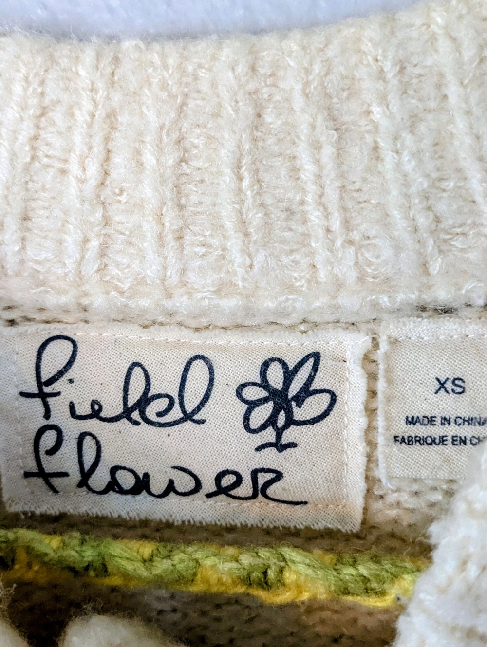 Anthropologie Field Flower Tuileries Cardigan - Embellished Women’s XS - Picture 6 of 7